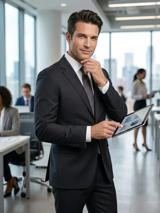 Z Zegna Ermenegildo Zegna "City" Button Dual Vent Wool Blend Blazer 48C(Short) - Picture 1 of 7